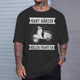 Moped Driver Hard Hardener Scooter Fahrt Er Moped Slogan T-Shirt Geschenke für Ihn