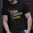 Motocross Life Behind Dirt Bike Bars Dirt Bike T-Shirt Gifts for Him