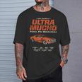 Muscle Car Enthusiast Ultra Mucho Full Fu Manchu T-Shirt Gifts for Him