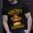 Nacho Average Padrino Godparent Godfather Cinco De Mayo T-Shirt Gifts for Him