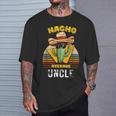 Nacho Average Uncle Mexican Cool Vintage Cinco De Mayo T-Shirt Gifts for Him