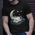 Napping Westie Pajama West Highland White Terrier Sleeping T-Shirt Gifts for Him