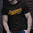 Naptown 317 Naptown Area Code Vintage Pride City T-Shirt Gifts for Him