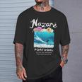 Nazare Portugal Big Wave Surfing Vintage Surf T-Shirt Gifts for Him
