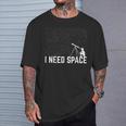 I Need SpaceCamisa Telescópica Y Espacial Divertida Camiseta unisex Regalos para él