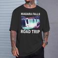Niagara Falls Road Trip Souvenir Summer Vacation Niagara T-Shirt Gifts for Him
