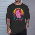 Nigel Farage Graphic 80S Retro Vintage Print T-Shirt Gifts for Him