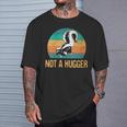 Not A Hugger Skunk Vintage Retro Animal Skunks T-Shirt Gifts for Him