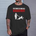 Novio Despedida De Soltero Bajo Nueva Dirección Camiseta Camiseta unisex Geschenke für Ihn