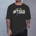 Number One Sewing Dad Quilting Father's Day Sewer Dad T-Shirt Gifts for Him