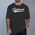 Oakland Hometown Pride Ca Throwback Classic T-Shirt Gifts for Him