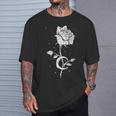 Occult Moon Rose Witchcraft The Witch Vintage Dark Magic T-Shirt Gifts for Him