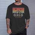 Ohio Retro Style Oh Usa T-Shirt Gifts for Him