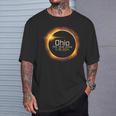 Ohio Solar Eclipse 2024 America Totality T-Shirt Gifts for Him