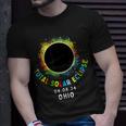 Ohio Total Solar Eclipse Totality April 8 2024 Tie Dye T-Shirt Gifts for Him