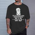 Old English Sheepdog Dad Dog Lover Father's Day T-Shirt Gifts for Him