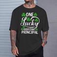 One Lucky Assistant Principal St Patrick's Day T-Shirt Gifts for Him