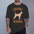 Orange Blooded Tennessee Hound Native Home Tn State Pride T-Shirt Gifts for Him