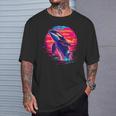 Orca Atardecer Camiseta unisex Regalos para él