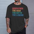 Padrino Hombre Mito Leyenda Ahijado Padrino Camiseta unisex Regalos para él
