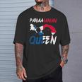 Panamanian Queen Panama Flag Afro-Pride Proud Independent T-Shirt Gifts for Him