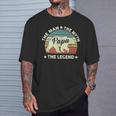 Papa Bear For Father's Day The Man Myth Legend T-Shirt Gifts for Him