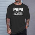 Papa Legende Füratertag Oder Geburtstag T-Shirt Geschenke für Ihn