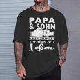 Papa Und Sonhn Ein Bund Für Leben Father Partner Look Family T-Shirt Geschenke für Ihn