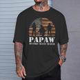 Papaw Veteran Myth Legend 4 Of July T-Shirt Gifts for Him