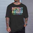 Patient Access Specialist Retro Groovy Appreciation Women T-Shirt Gifts for Him