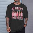 My Patients Are Little Sweethearts Mother Baby Rn Valentine T-Shirt Gifts for Him