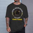 Pennsylvania Eclipse 2024 Total Solar Eclipse April 8 2024 T-Shirt Gifts for Him