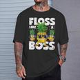 Pineapple Sunglasses Floss Like A Boss Aloha Beaches T-Shirt Gifts for Him