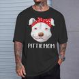 Pitbull Dog Lovers Pittie Mom Pit Bull T-Shirt Gifts for Him
