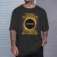 Pittsburg New Hampshire Total Solar Eclipse 2024 T-Shirt Gifts for Him