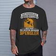 Plumber Installer Tool Spengler Slogan T-Shirt Geschenke für Ihn