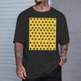 Polka Dots Mustard Yellow Polka Dot T-Shirt Gifts for Him