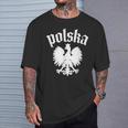 Polska Polish Eagle T-Shirt Geschenke für Ihn