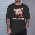 Praise The Lard Pig T-Shirt Gifts for Him