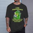 I Are Programmer T-Rex Dinosaur Nerd Dino Programmer T-Shirt Geschenke für Ihn