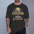 Proud Cousin Of A Class Of 2024 Graduate Senior Graduation T-Shirt Gifts for Him