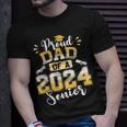 Proud Dad Of A 2024 Senior Graduation T-Shirt Gifts for Him