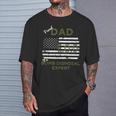 Proud Dad Of A Bomb Disposal Expert Eod Flag T-Shirt Gifts for Him