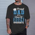 Proud Dad Of A Class Of 2024 Graduate Graduation Dad Family T-Shirt Gifts for Him