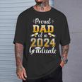 Proud Dad Of A Class Of 2024 Graduate Senior Graduation 2024 T-Shirt Gifts for Him