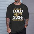 Proud Dad Of Two 2024 Graduates Class Of 24 Senior T-Shirt Gifts for Him