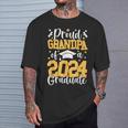 Proud Grandpa Of A Class Of 2024 Graduate Matching Family T-Shirt Gifts for Him