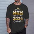 Proud Mom Of A Class Of 2024 Graduate Mom Senior 2024 T-Shirt Gifts for Him