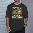Proud Veteran Navy Corpsman For Men T-Shirt Gifts for Him