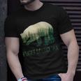 Puget Sound Bear State Of Washington Pacific Nw Wildlife T-Shirt Gifts for Him